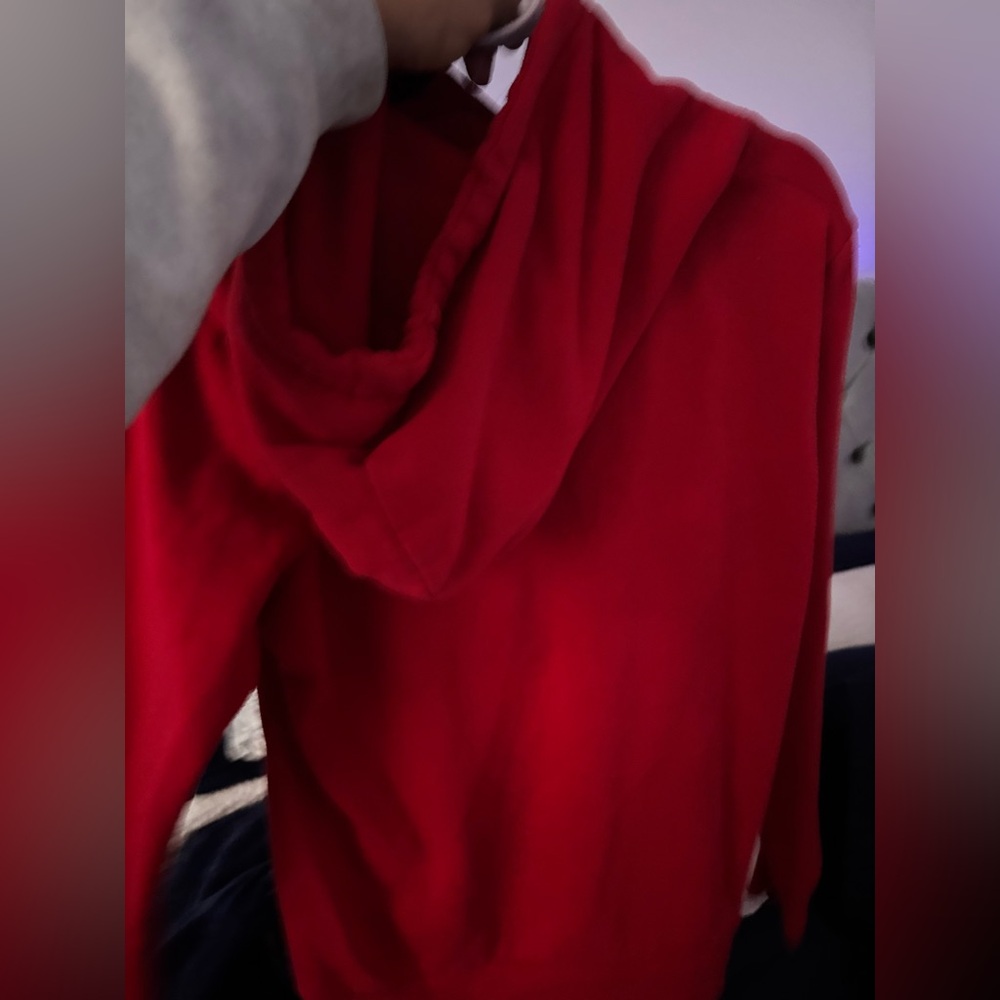 SHEIN Vibrant Red Women's Hoodie